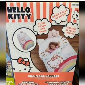 Oversized floor lounger & nap;  hello kitty